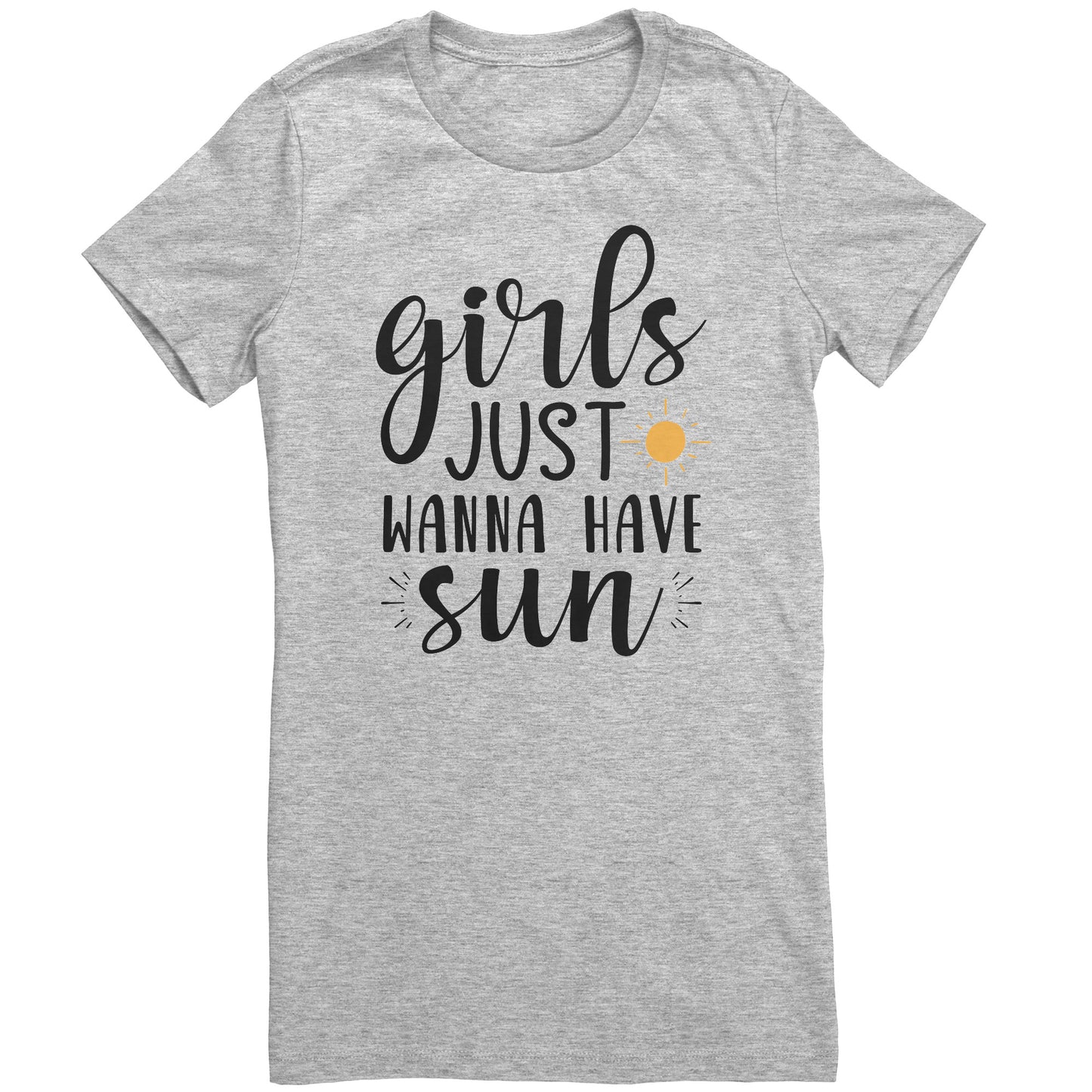 Bella Womens Shirt - Girls just wanna have sun