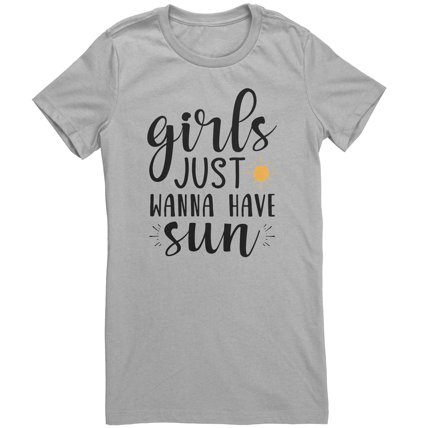 Bella Womens Shirt - Girls just wanna have sun