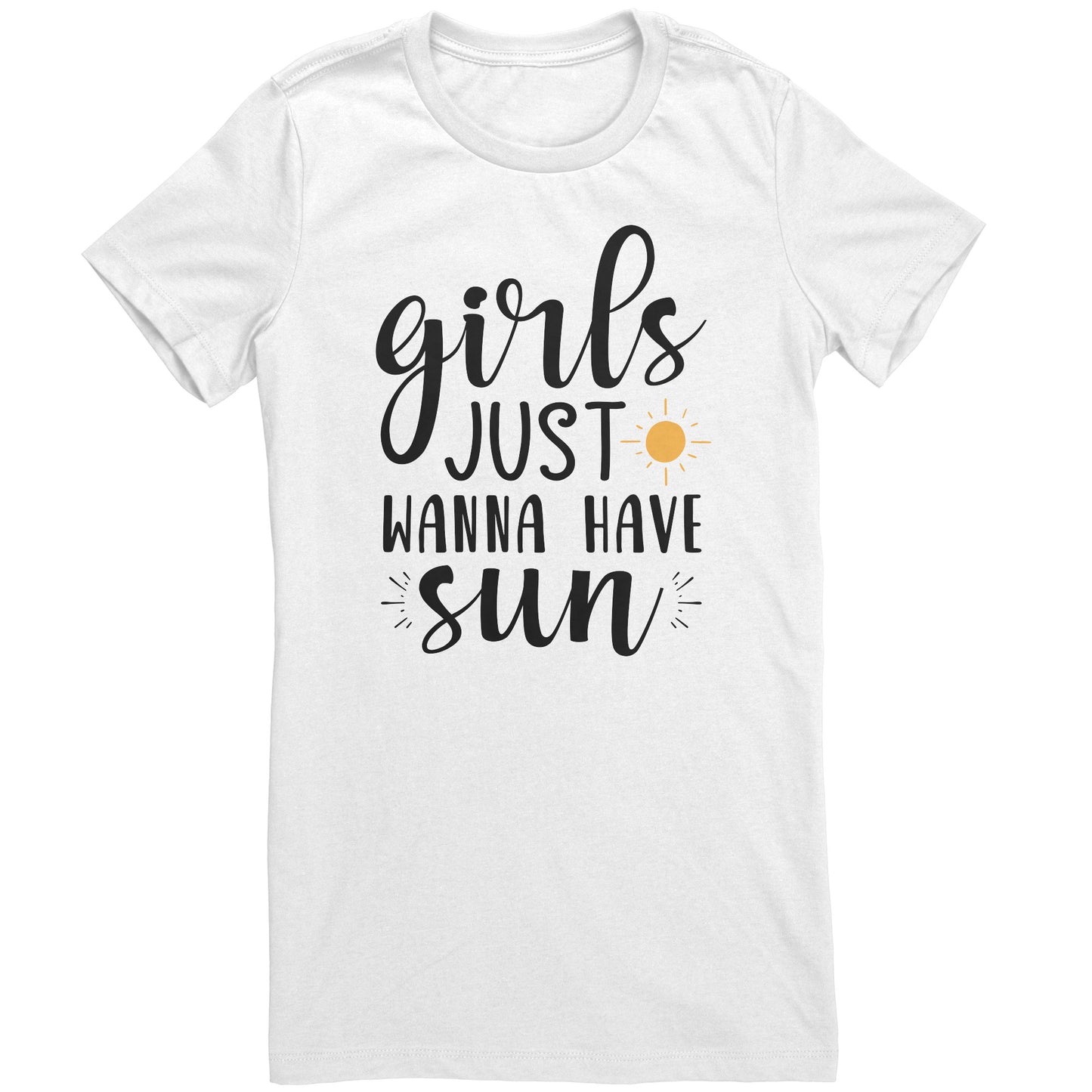 Bella Womens Shirt - Girls just wanna have sun