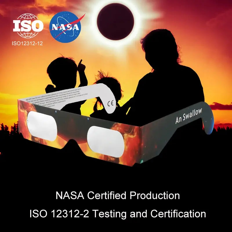 Solar Eclipse Glasses - CE / ISO Certified