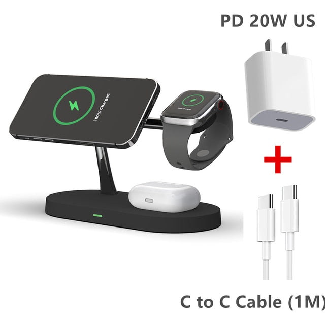 3 in 1 Wireless Magsafe Charger Stand